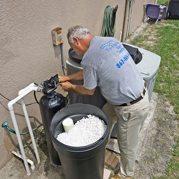 Iron filtration system Installation in Florida
