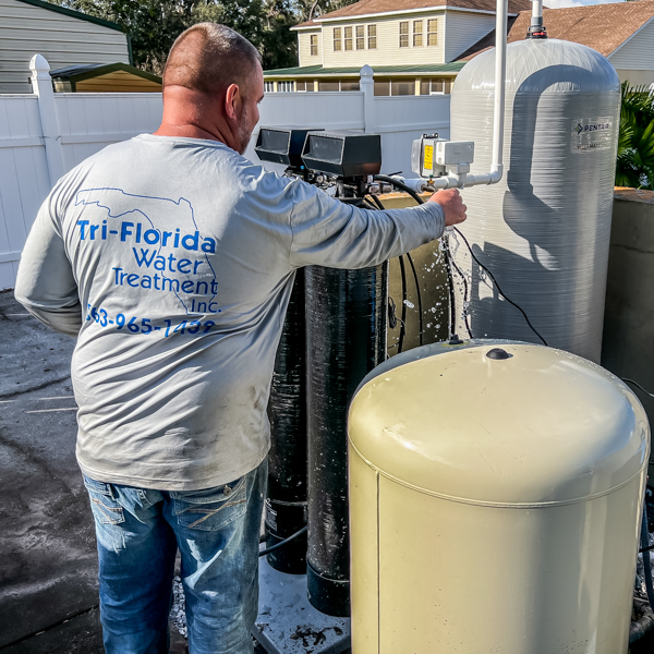 water softener system install in lakeland fl