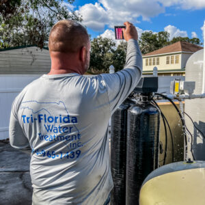 Water softener system installation in Lakeland, FL